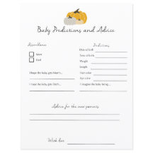 Prédictions et conseils pour bébé