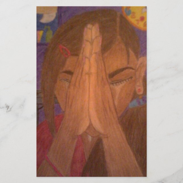 Papier prière (Devant)