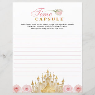 Papier Princess Birthday Heure Capsule Game - Royal Party