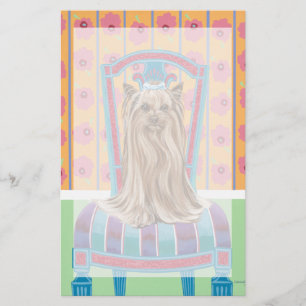 Papier Princesse de la Couronne Yorkie