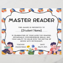Prix Master Reader pour la reconnaissance étudiant