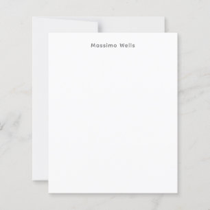 Papier Professionnel Simple Blanc Attrayant