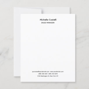 Papier Professionnel Unique Classique Simple