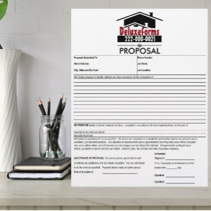 Papier Proposition de toit noir