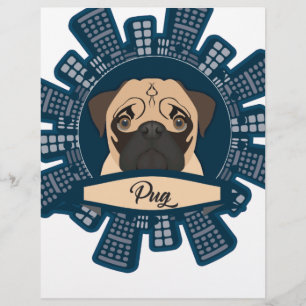 Papier Pug