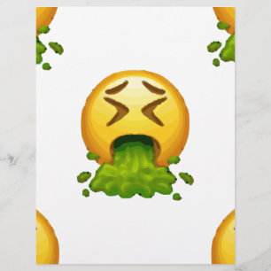 Papier puking émoji