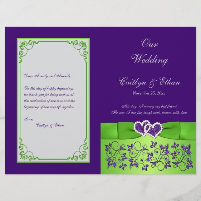 Papier Purple, Chaux, Mariage Gris 2 (Devant)