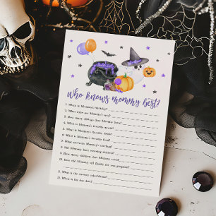 Papier Purple Little Boo Ghost Qui connaît maman meilleur