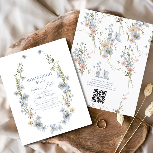 Papier QR Code quelque chose de bleu avant de faire une i (Créateur téléchargé)