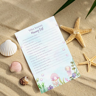 Papier Qui connaît maman meilleur jeu