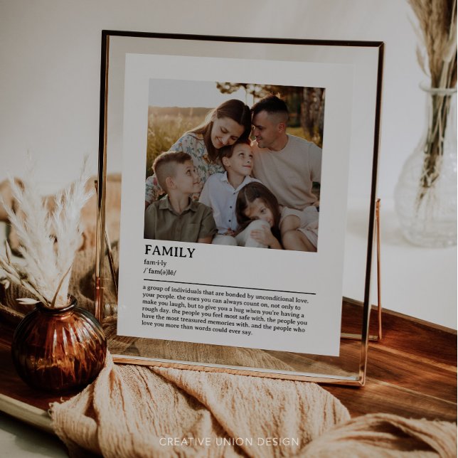 Papier Quote de définition de famille personnalisée (Créateur téléchargé)