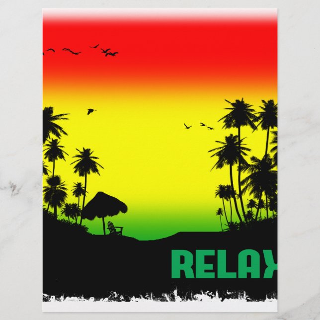 Papier rasta de relaxation (Devant)