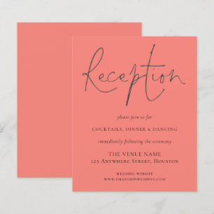 Papier Réception de script budgétaire Rose de corail Mari