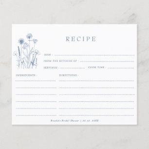 Papier Recette de Fête des mariées minimaliste simple