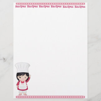 Papier Recettes