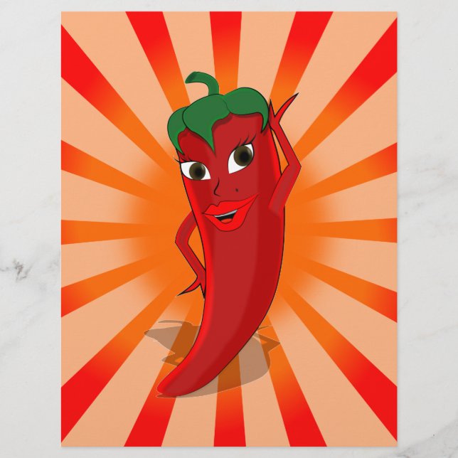 Papier Red Pepper Superstar (Devant)