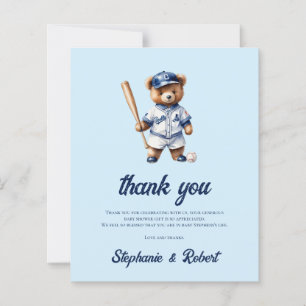 Papier Remerciements pour la Baby Shower de Budget Oh Boy