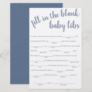 Papier Remplissage simple dans les blancs Dusty Blue Do