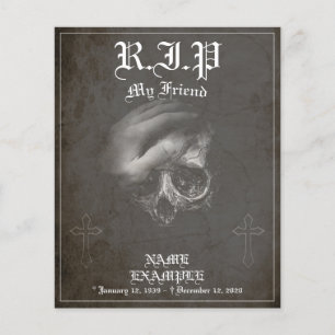 Papier Repose en paix mon ami - vintage