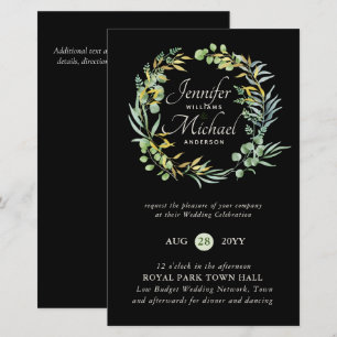 Papier Réseau de Mariages à faible budget BUDGET Verdure 