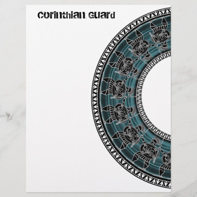 Papier Rétro Greek (Devant)