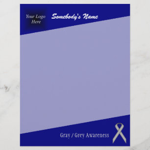 Papier Ribbon gris/gris standard par Kenneth Yoncich