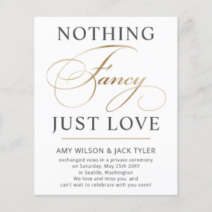 Papier Rien de fantaisie Just Love Faire-part Mariage