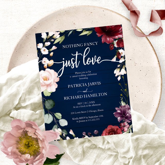 Papier Rien De Fantastique Invitations De Mariage Peu Coû (Créateur téléchargé)