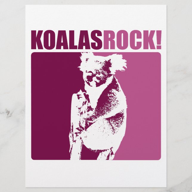 Papier Rocher de Koalas ! (Devant)