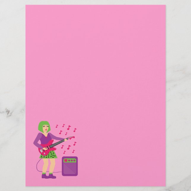 Papier Rock Chick (Devant)