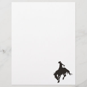 Papier Rodeo Cowboy