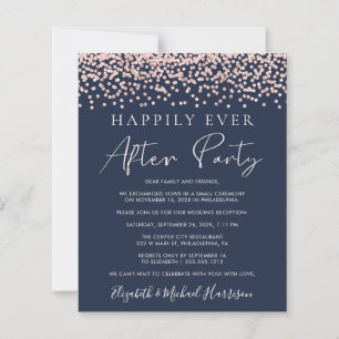 Papier Rose Gold Parties scintillant Photo Blue Réception