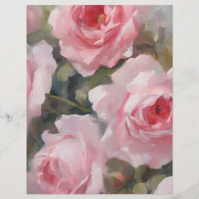 Papier rose Peint rose (Devant)