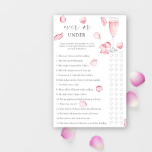 Papier Rose Prosecco - Jeu de douches sous ou au-dessus d