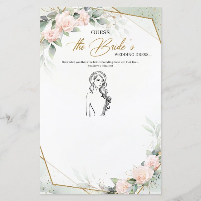 Papier Roses roses rustiques verdure Guess La robe de mar (Devant)