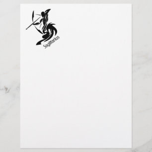 Papier Sagittaire zodiaque