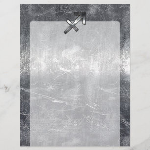 Papier Sagittarius Zodiac Silver Distour Steel look