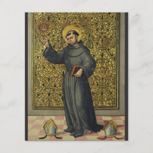 Papier Saint Bernardin de Sienne Art de style Renaissance
