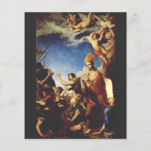 Papier Saint Janvier, évêque de Bénévent - Beaux-arts