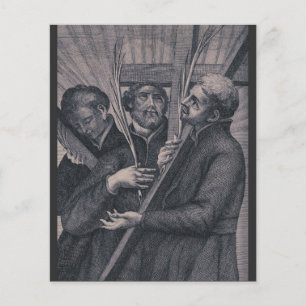 Papier Saint Paul Miki évangéliste catholique japonais