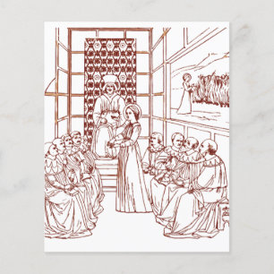 Papier Sainte Catherine disputant avec des érudits par Ma