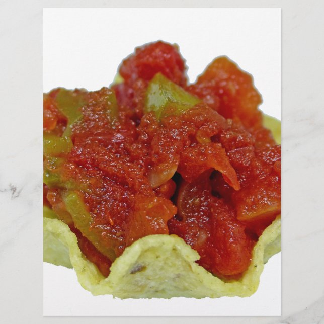 Papier Salsa maison (Devant)