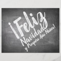 Saludos De Navidad en La Pizarra