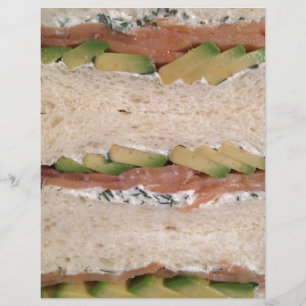 Papier sandwich Avocado & Lox