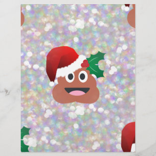 Papier santa claus emoji