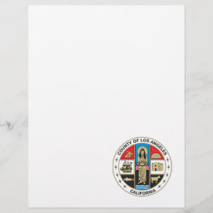 Papier Sceau du comté de Los Angeles