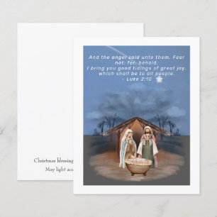 Papier Scène de la Nativité de Noël BUDGET Écriture Relig