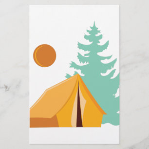 Papier Scène du camp