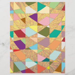 Papier scrapbook Éclatement de soleil Couleurs Abs