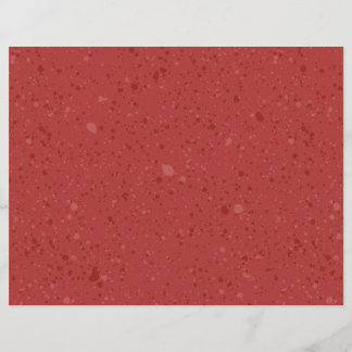 Papier scrapbook rouge motif grunge décoratif